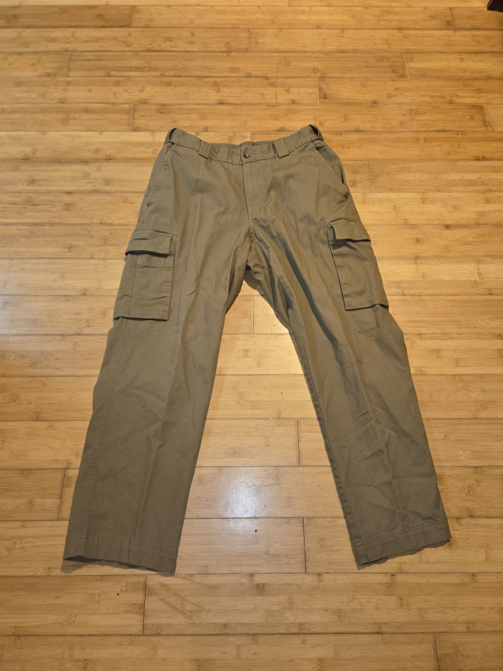 Duluth Trading Co Cargo Pants Mens 34” X 30” Brown Tan Utility Work Outdoor